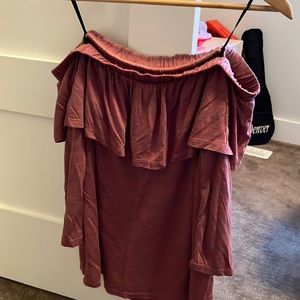 Anthropologie Dolan off shoulder shirt